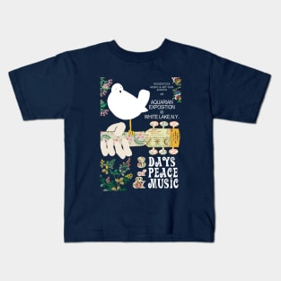 Woodstock - 3 Days of Peace & Music Kids T-Shirt